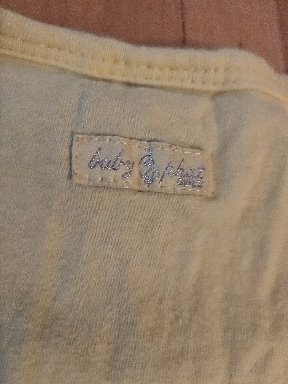 y2k Yellow Baby phat tee - Picture 6 of 6